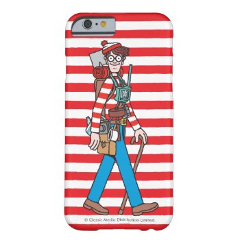 Where's Waldo With All His Equipment Barely There Iphone 6 Case by WheresWaldo at Zazzle