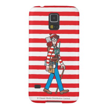 Where's Waldo With All His Equipment Case For Galaxy S5 by WheresWaldo at Zazzle
