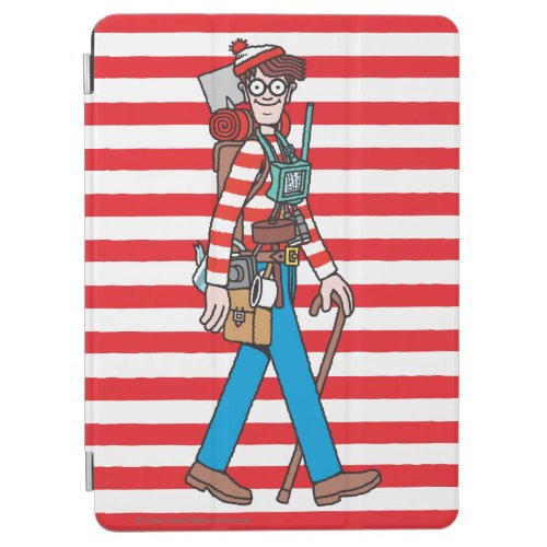 Wheres Waldo with all his Equipment iPad Air Cover