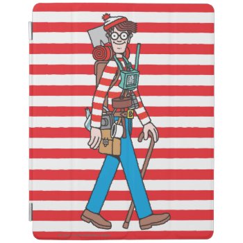 Where's Waldo With All His Equipment Ipad Smart Cover by WheresWaldo at Zazzle