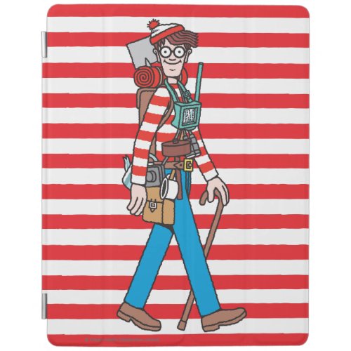 Wheres Waldo with all his Equipment iPad Smart Cover