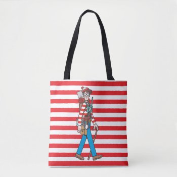 Where's Waldo With All His Equipment Tote Bag by WheresWaldo at Zazzle