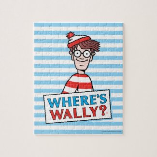 Where's Wally Logo Jigsaw Puzzle