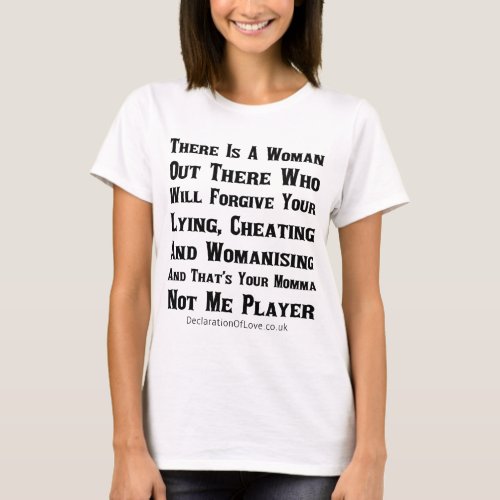 Wheres Your Momma Player T_Shirt