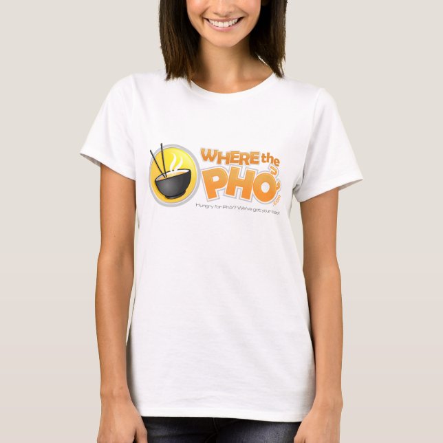 WhereThePho Ladies Long Sleeve T-Shirt (Front)