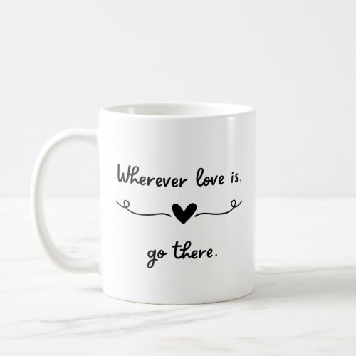 Wherever Love Is Coffee Mug