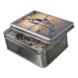 Wherever Your Journey In Life-Fishing Dad To Son Jigsaw Puzzle