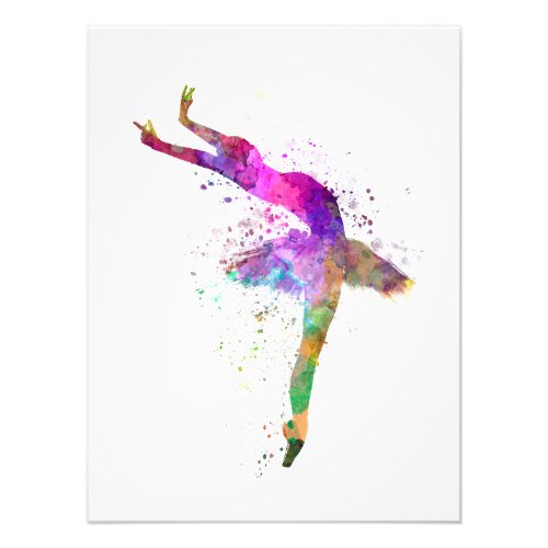 wherina woman ballet dancer photo print