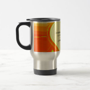 Whether the Sun Sets or Stays Love & Gratitude Travel Mug