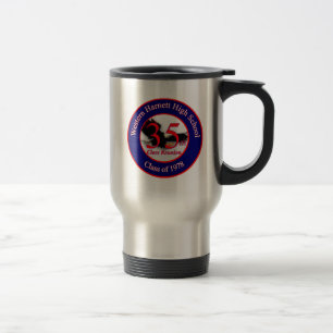 WHHS 35th Reunion Logo Travel Mug