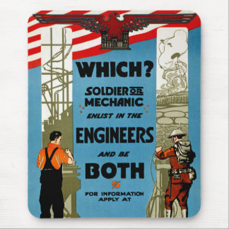 Which? Soldier or Mechanic Mouse Pad