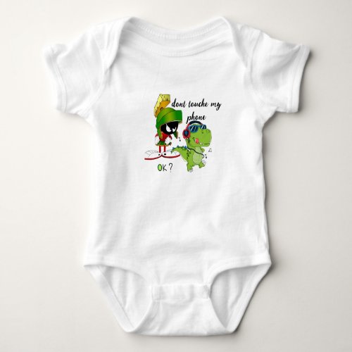 which touches my phone t_shirt baby bodysuit