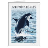 Whidbey Island, WashingtonOrca Jumping (Front)