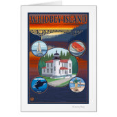 Whidbey Island, WashingtonScenic Travel Poster (Front)