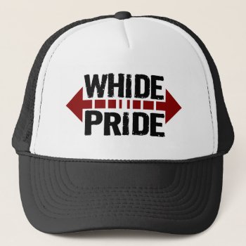 Whide Pride - For Big Boys N' Girls Trucker Hat by NetSpeak at Zazzle