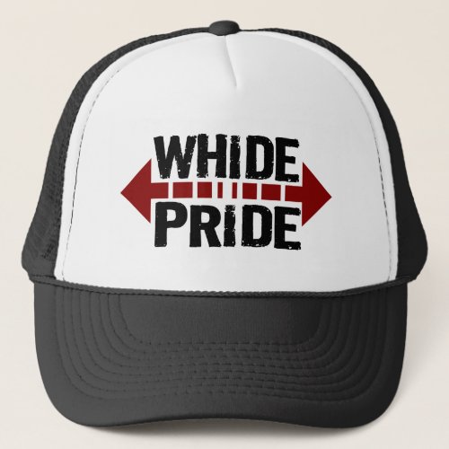 Whide Pride _ For Big Boys n Girls Trucker Hat