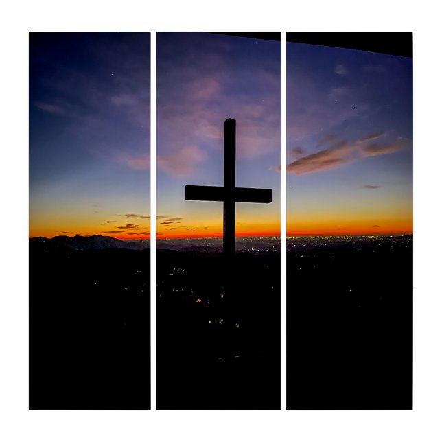 While the World Sleeps Triptych (Front)