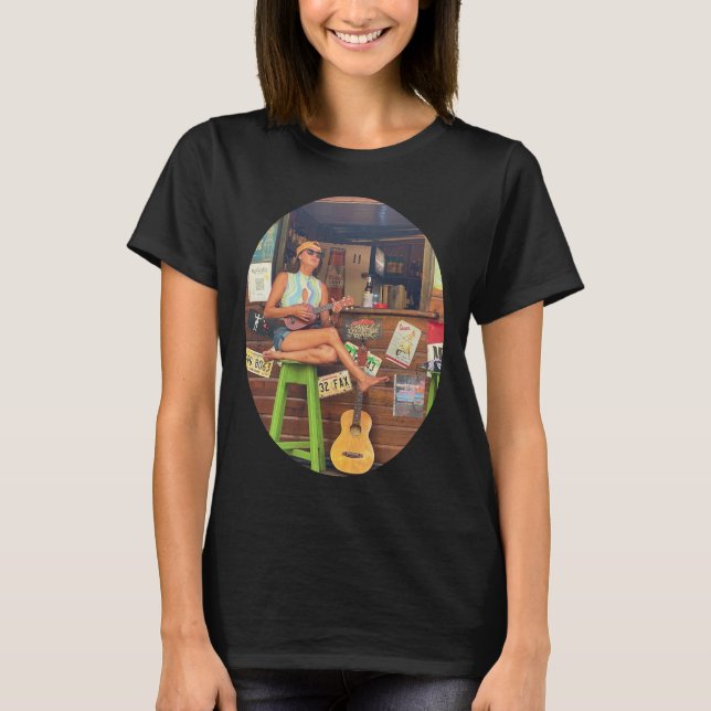 While We Can Oval T-Shirt (Front)