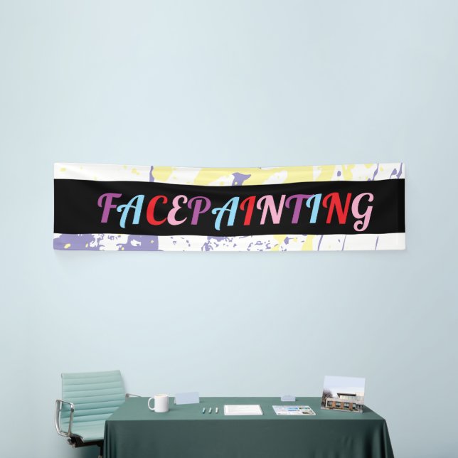 Whimiscal Facepainting Facepainter Artist Business Banner