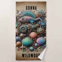 Whimiscal Steampunk Fish & Shells, Personalize