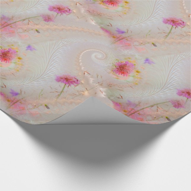 Whimsey Floral All Occasion Classic Wrapping Paper (Corner)