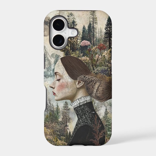 Whimsey Forest  iPhone Case (Back)