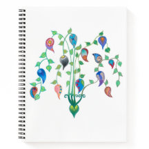 Whimsey Vines Notebook