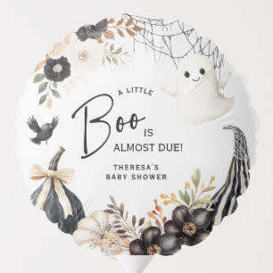Whimsical A Little Boo' Baby Shower Balloon