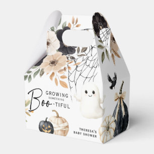 Whimsical A Little Boo' Baby Shower Favor Boxes