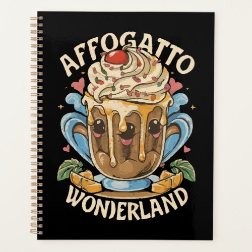 Whimsical Affogato Wonderland Affogato Coffee Planner