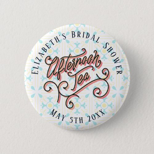 Whimsical Afternoon Tea Buttons