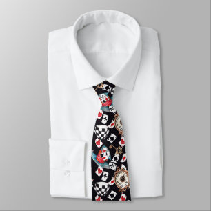 Whimsical Alice & Mad Hatter  Neck Tie