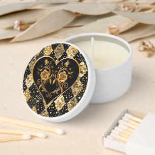 Whimsical and Elegant Goth Mini Candle Favors