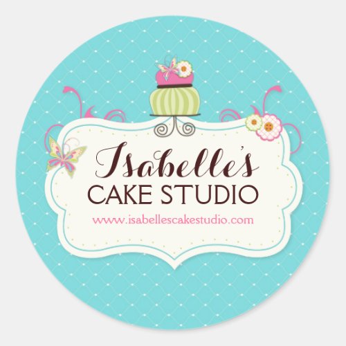 Whimsical and Fun Cake Labels