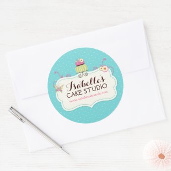 Whimsical and Fun Cake Labels | Zazzle