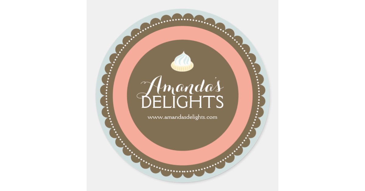 Whimsical and Fun Dessert Labels | Zazzle