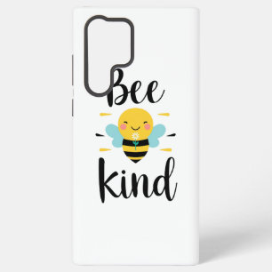 Whimsical and Kind Bee Illustration Samsung Galaxy S22 Ultra Case