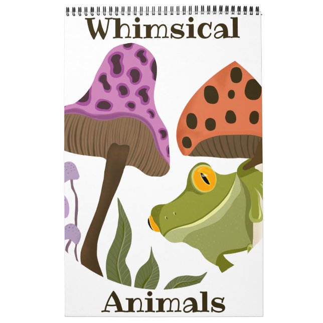 Whimsical Animals Calendar 2026 (Cover)