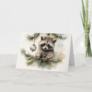 Whimsical Animals Christmas Card