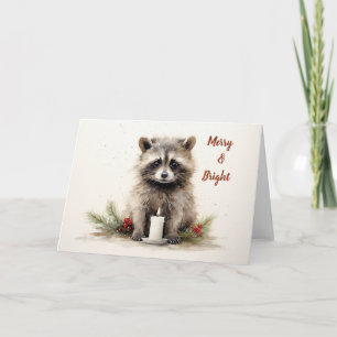 Whimsical Animals Christmas Card