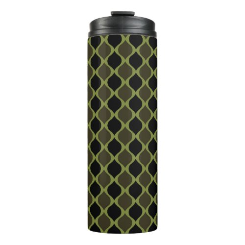 Whimsical Army themed Pattern Thermal Tumbler