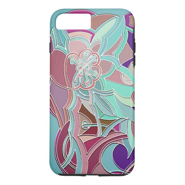 Whimsical Artwork Case-Mate iPhone Case (Back)