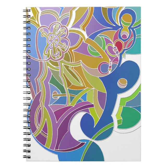 Whimsical Artwork Notebook (Front)