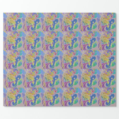 Whimsical Artwork Wrapping Paper