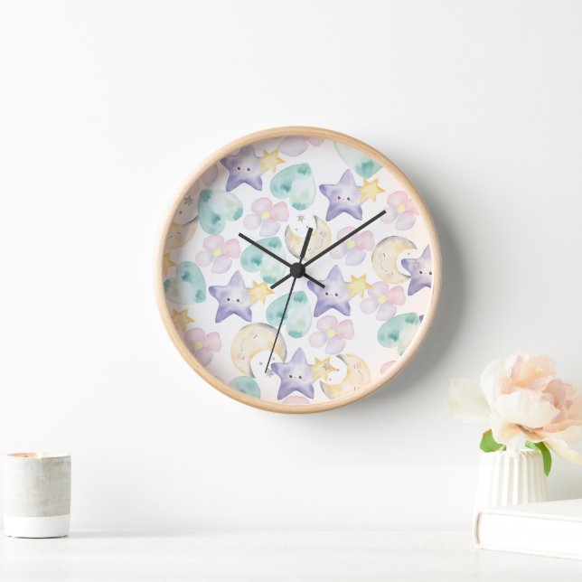 Whimsical Baby Design Clock (Home)