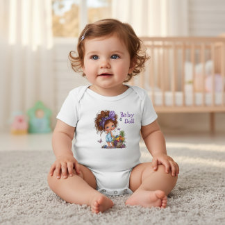 Whimsical Baby Doll Bodysuit