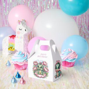 Whimsical Baby Shower Dino Delight Favor Boxes