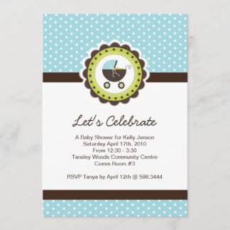 Whimsical Baby Shower Invitation