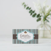 Whimsical Bakery Business Card (Standing Front)