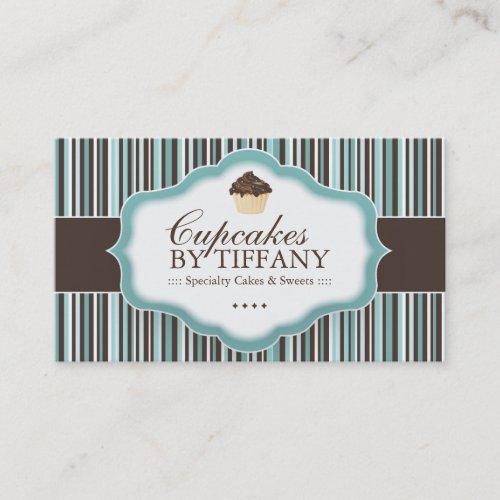 Whimsical Bakery Business Card